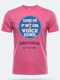 Personalised Darts Weekender Tee | Game on Pint On | Shirt Dress Loud