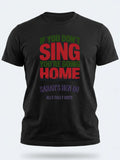 Personalised Darts Weekender Tee | If you don't Sing | Shirt Dress Loud