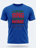 Personalised Darts Weekender Tee | If you don't Sing | Shirt Dress Loud