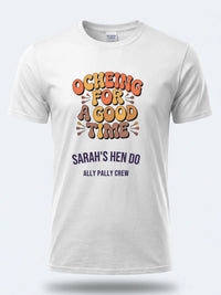 Personalised Darts Weekender Tee | Ocheing for a good time | Shirt Dress Loud