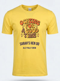 Personalised Darts Weekender Tee | Ocheing for a good time | Shirt Dress Loud
