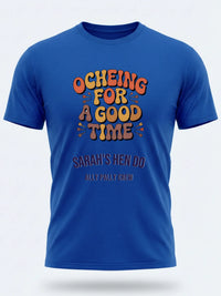 Personalised Darts Weekender Tee | Ocheing for a good time | Shirt Dress Loud