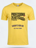 Personalised Darts Weekender Tee | Professional 26 Hitter | Shirt Dress Loud