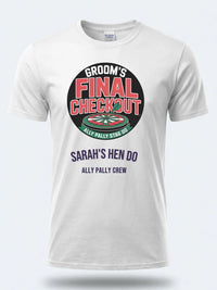 Personalised Darts Weekender Tee | Ally Pally Grooms final checkout | Shirt Dress Loud