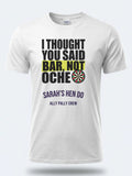 Personalised Darts Weekender Tee | I thought you said bar | Shirt Dress Loud