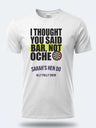 Personalised Darts Weekender Tee – I thought you said bar