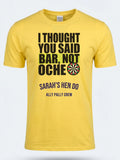 Personalised Darts Weekender Tee | I thought you said bar | Shirt Dress Loud