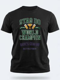 Personalised Darts Weekender Tee | Ally Pally Stag Do World Champion | Shirt Dress Loud