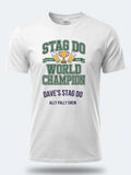 Personalised Darts Weekender Tee | Ally Pally Stag Do World Champion | Shirt Dress Loud