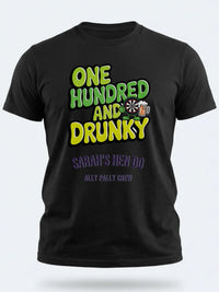 Personalised Darts Weekender Tee | One Hundred and Drunky | Shirt Dress Loud