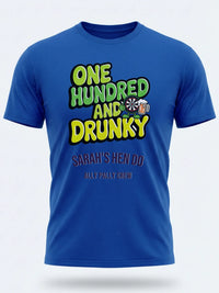 Personalised Darts Weekender Tee | One Hundred and Drunky | Shirt Dress Loud