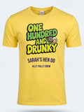 Personalised Darts Weekender Tee | One Hundred and Drunky | Shirt Dress Loud
