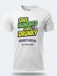 Personalised Darts Weekender Tee | One Hundred and Drunky | Shirt Dress Loud
