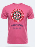 Personalised Darts Weekender Tee | This is our world cup Ally Pally | Shirt Dress Loud