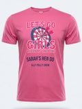 Personalised Darts Weekender Tee | Lets go girls | Shirt Dress Loud