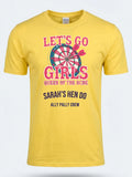 Personalised Darts Weekender Tee | Lets go girls | Shirt Dress Loud