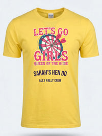 Personalised Darts Weekender Tee | Lets go girls | Shirt Dress Loud