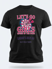 Personalised Darts Weekender Tee | Lets go girls | Shirt Dress Loud
