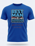 Personalised Darts Weekender Tee | Ally Pally Best Man Pint Supervisor | Shirt Dress Loud