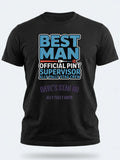 Personalised Darts Weekender Tee | Ally Pally Best Man Pint Supervisor | Shirt Dress Loud