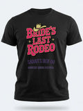 Personalised Country Weekender Tee — black tee, front view