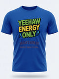 Personalised Country Weekender Tee — royal blue tee, front view