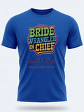 Personalised Country Weekender Tee — royal blue tee, front view