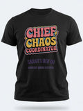 Personalised Country Weekender Tee — black tee, front view