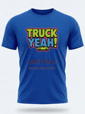 Personalised Country Weekender Tee — royal blue tee, front view