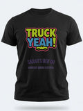 Personalised Country Weekender Tee — black tee, front view