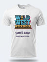 Personalised Country Weekender Unisex Tee – Wild West Weekender