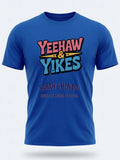 Personalised Country Weekender Unisex Tee — royal blue tee, front view