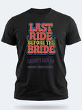 Personalised Country Weekender Unisex Tee — black tee, front view