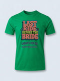 Personalised Country Weekender Unisex Tee — irish green tee, front view