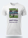 Personalised Country Weekender Unisex Tee – Tequila Ain't Country But Here We are