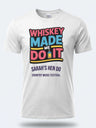 Personalised Country Weekender Unisex Tee – Whiskey Made me do it
