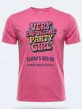 Personalised Country Weekender Unisex Tee | Very important party girl | Shirt Dress Loud