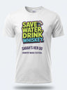 Personalised Country Weekender Unisex Tee – Save Water Drink Whiskey