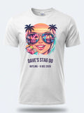 Personalised Ultimate '80s Big Weekender Tee | Custom Miami Vice Event Shirt Dress Loud