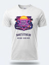 Personalised Ultimate 80s Big Weekender Tee – Synths Drinks Dancefloors