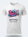 Personalised Ultimate '80s Big Weekender Tee | Custom Party Time Event Shirt Dress Loud