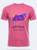 Personalised Ultimate '80s Big Weekender Tee | Custom This Weekend is Electric Event Shirt Dress Loud