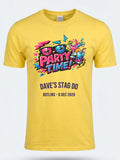 Personalised Ultimate '80s Big Weekender Tee | Custom Party Time Event Shirt Dress Loud