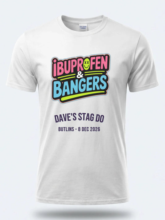 Gildan 64000 Mockup White front