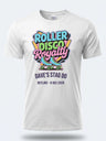 Personalised 90s Reloaded Big Weekender Tee – Roller Disco Royalty