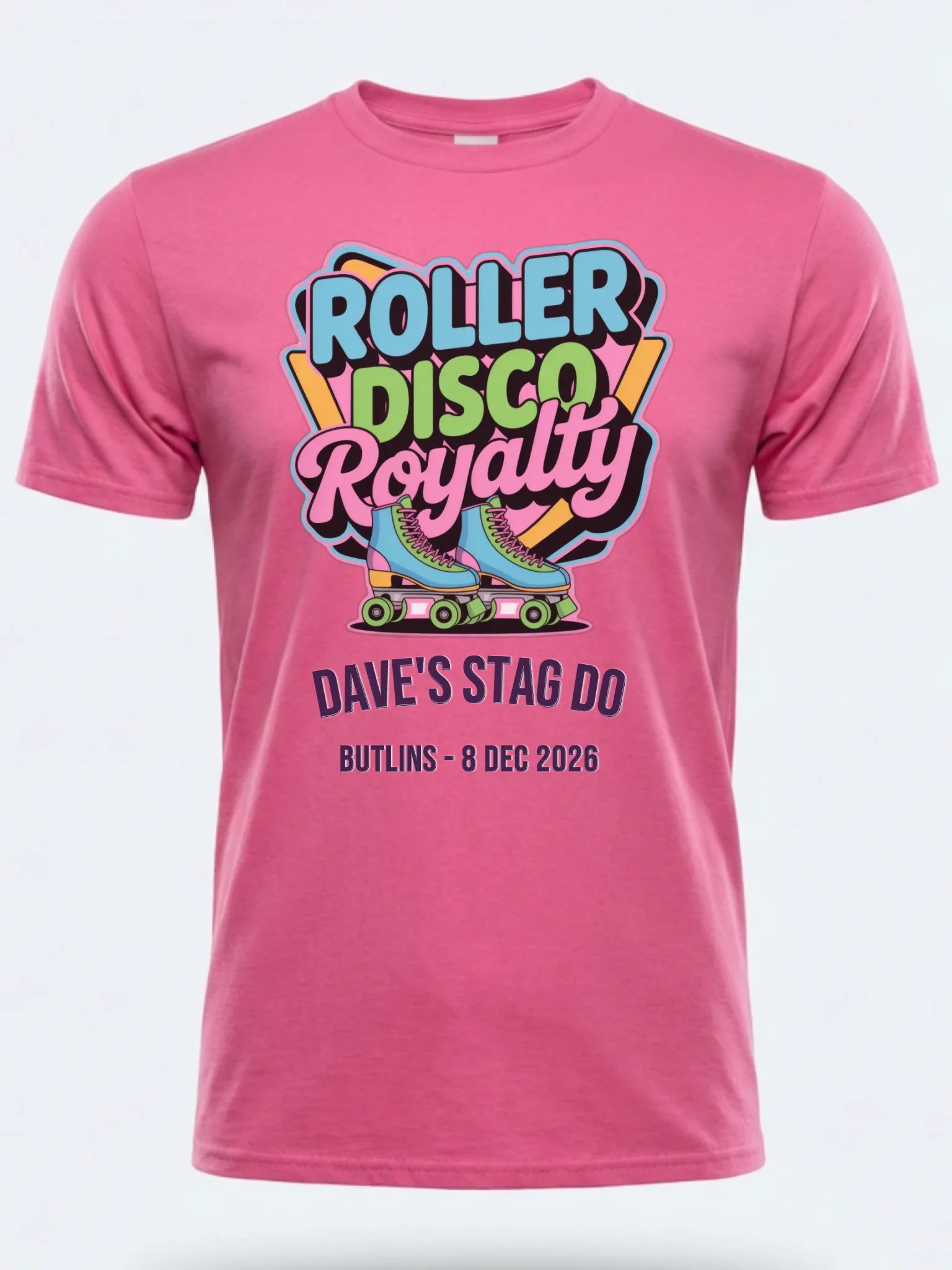 Gildan 64000 Mockup pink front