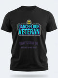 Personalised 90s Reloaded Big Weekender Tee — black tee, front view