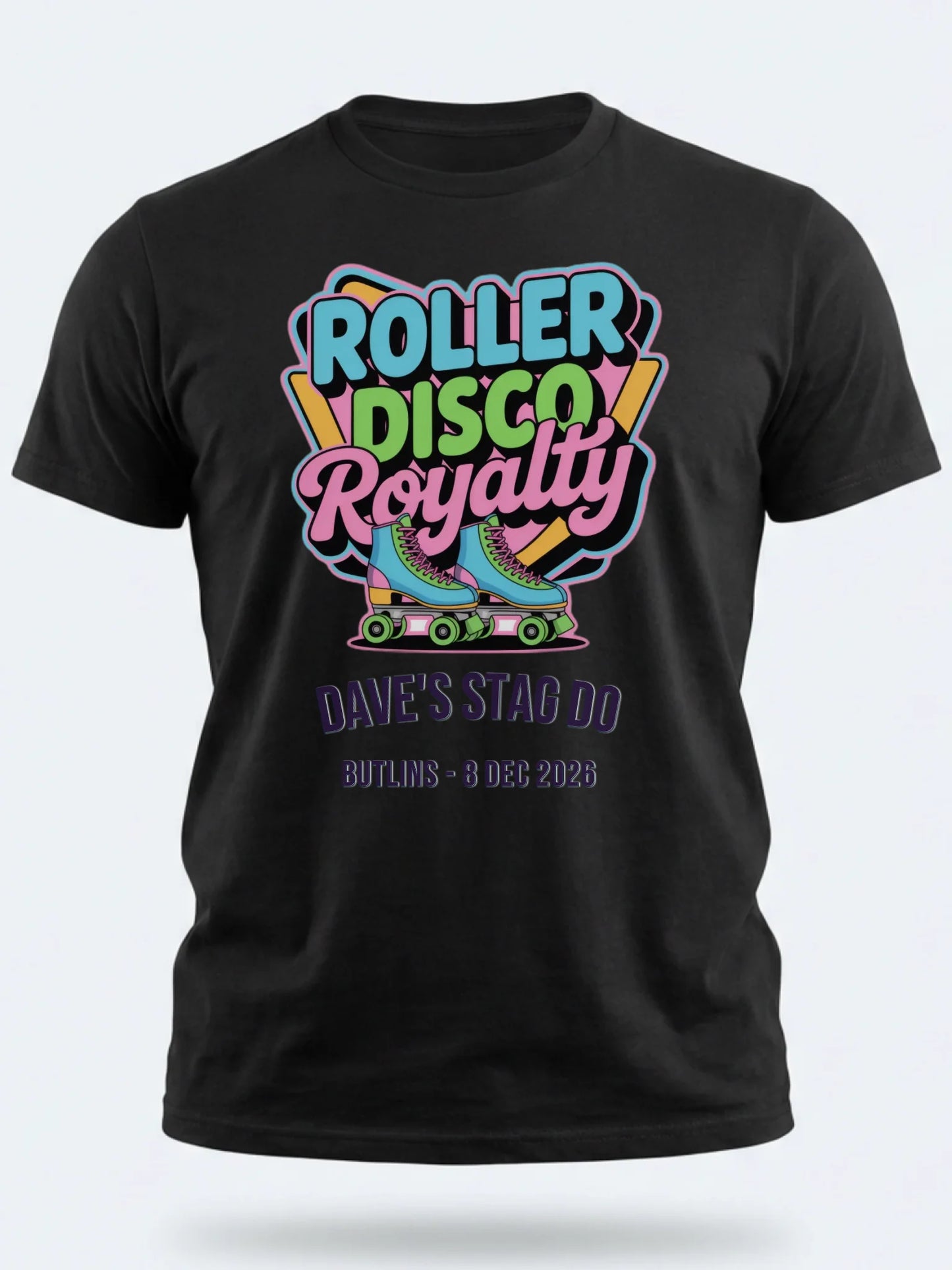 Gildan 64000 Mockup black front