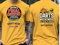 Personalised Darts Weekender Tee | Ally Pally Grooms final checkout | Shirt Dress Loud