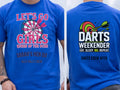 Personalised Darts Weekender Tee | Lets go girls | Shirt Dress Loud